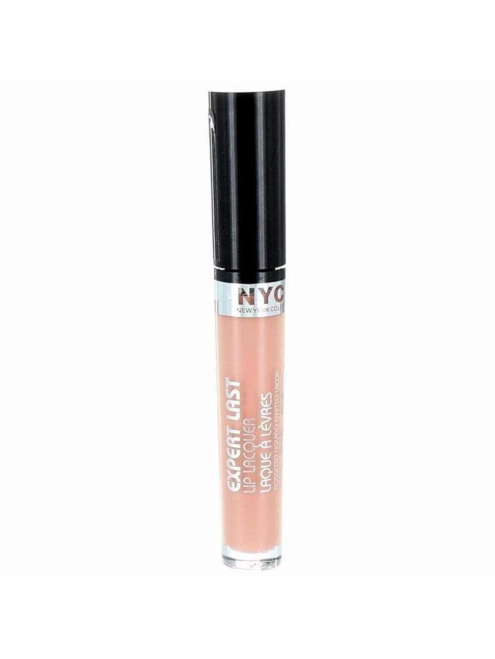 New NYC Expert Last Lip Lacquer Gloss in 100 Bare Brooklyn (Nude, Sealed)